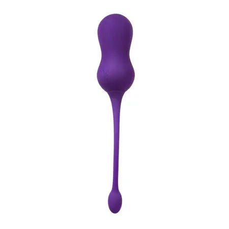 Playboy Pleasure Double Time Kegel Trainer Purple, Remote, Waterproof