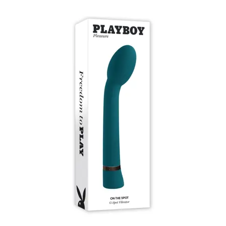 Playboy Pleasure On The Spot Intimate Wand Vibrator Green 10 Modes