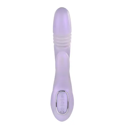 Playboy Pleasure Bumping Bunny Pink - Thrusting & Warming Silicone Model