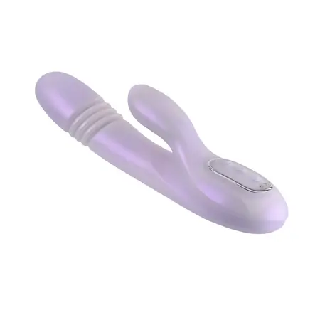 Playboy Pleasure Bumping Bunny Pink - Thrusting & Warming Silicone Model