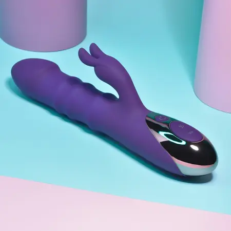Playboy Pleasure Hop To It Intimate Machine Acai Silicone, 10 Modes