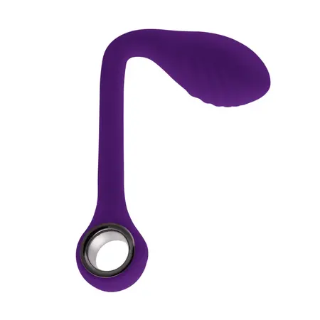 Playboy Pleasure Spot On Flexible Vibrator Acai, 8.9'' Silicone USB