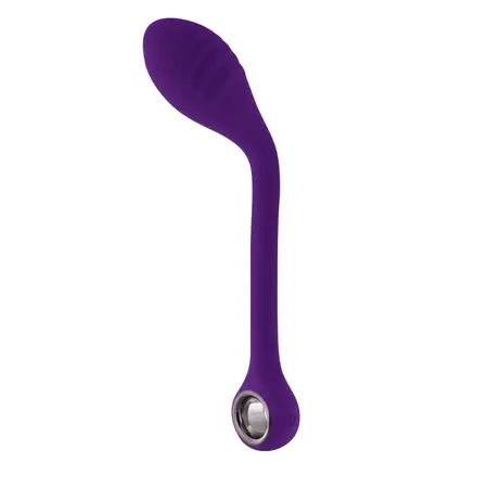 Playboy Pleasure Spot On Flexible Vibrator Acai, 8.9'' Silicone USB