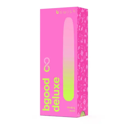 B Swish Bgood Infinite Deluxe Silicone Waterproof Rechargeable 18cm Violet
