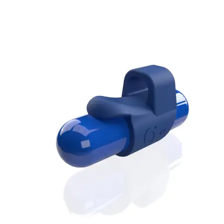 The Screaming O 4B FingO Slim Blueberry Finger Vibe, 6 Functions, Waterproof