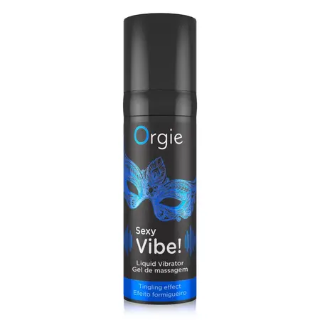 Orgie Sexy Vibe! Liquid Vibrator 15ml Botanical Stimulating Gel