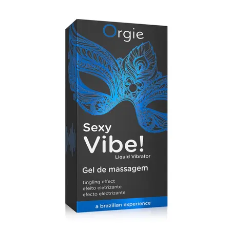 Orgie Sexy Vibe! Liquid Vibrator 15ml Botanical Stimulating Gel