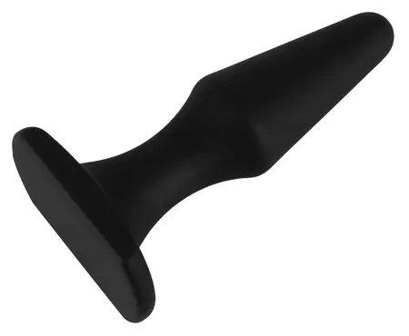 You2Toys Silicone Anal Plug Tapered Shape 10.5cm Soft Black