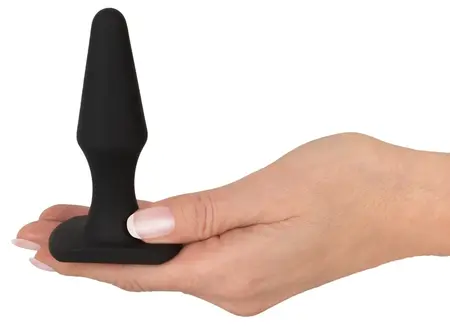 You2Toys Silicone Anal Plug Tapered Shape 10.5cm Soft Black