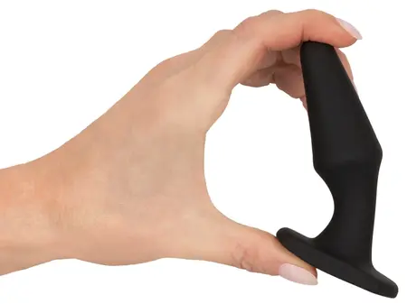 You2Toys Silicone Anal Plug Tapered Shape 10.5cm Soft Black