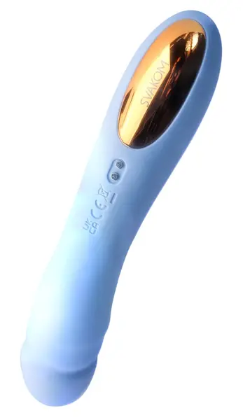 Svakom Ava Neo Cornflower Blue App-Controlled Thrusting Device 19.6cm