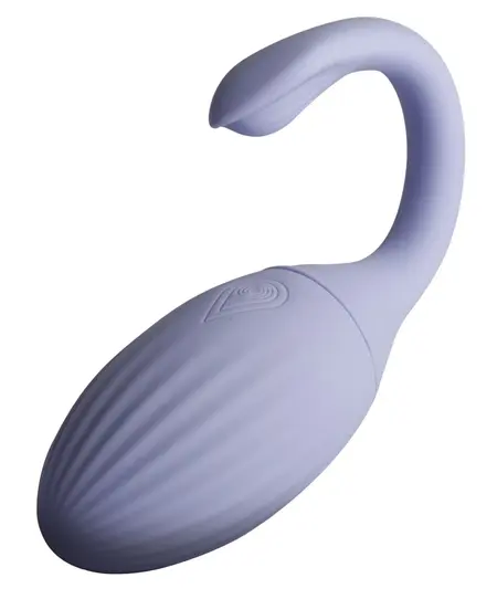 Rocks Off NIYA 1 Dual Motor Vibrating Egg with Flexible Arm, Purple, 19cm