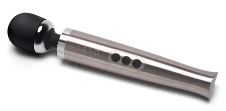 Le Wand Die Cast Rechargeable Silver Massage Wand - Compact & Powerful
