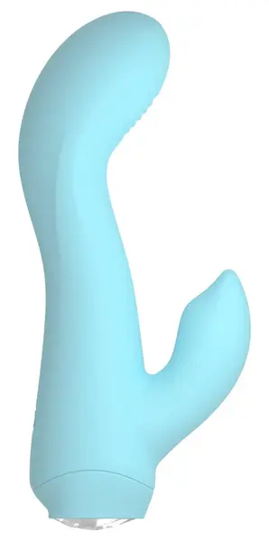 Cuties Mini Vibrator Blue 4th Gen - Compact Dual-Action Soft Touch