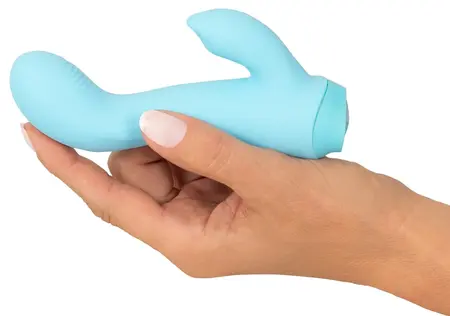 Cuties Mini Vibrator Blue 4th Gen - Compact Dual-Action Soft Touch
