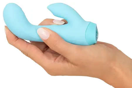 Cuties Mini Vibrator Blue 4th Gen - Compact Dual-Action Soft Touch