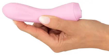 Cuties 4th Gen Mini Vibrator Rose - Compact Silicone Model, 10 Modes