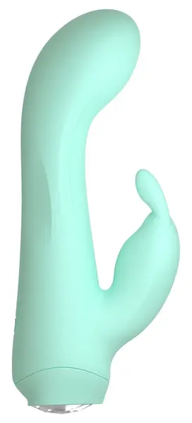 Cuties Mini Vibrator 4.G Green - Compact Flexible Silicone Model