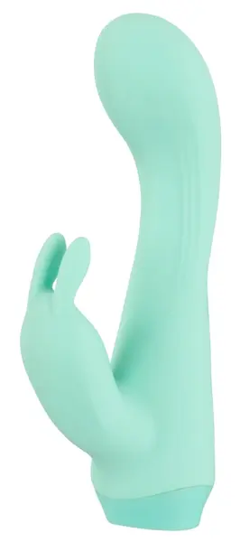 Cuties Mini Vibrator 4.G Green - Compact Flexible Silicone Model