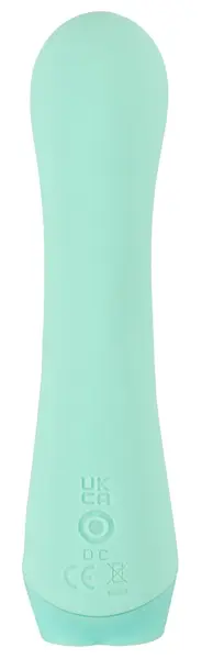 Cuties Mini Vibrator 4.G Green - Compact Flexible Silicone Model