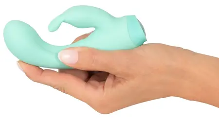 Cuties Mini Vibrator 4.G Green - Compact Flexible Silicone Model