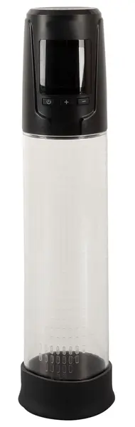 Mr. Boner Automatic Vibrating Vacuum Pump with LED Display, Transparent 28.7cm