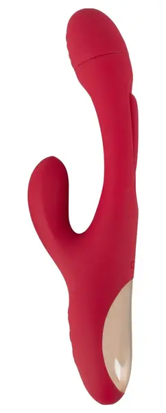 Sweet Smile Rabbit Flicking Intimate System Pink 24.2cm Silicone