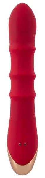 You2Toys Rabbit Vibrator 3 Moving Rings Silicone Waterproof 23.7cm Pink