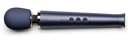 Le Wand Petite Navy Massage Wand - Compact Rechargeable Massager