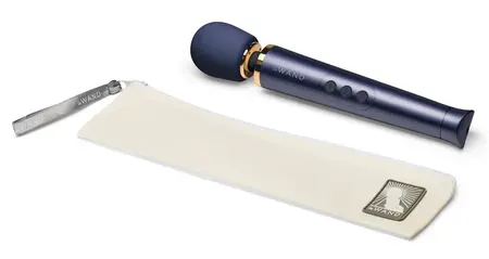 Le Wand Petite Navy Massage Wand - Compact Rechargeable Massager