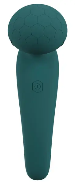Sweet Smile Flexible Wand Compact Rechargeable Massager, 10 Modes, Black