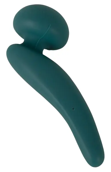 Sweet Smile Flexible Wand Compact Rechargeable Massager, 10 Modes, Black