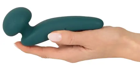 Sweet Smile Flexible Wand Compact Rechargeable Massager, 10 Modes, Black