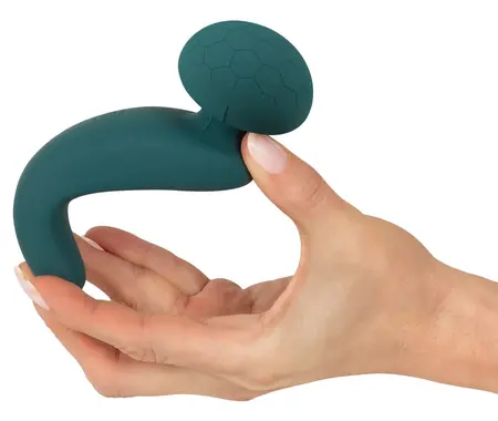 Sweet Smile Flexible Wand Compact Rechargeable Massager, 10 Modes, Black