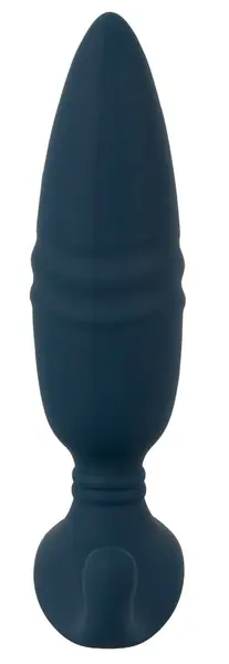 ANOS RC Thrusting Plug with Remote Control, Perineum Stimulator, Black