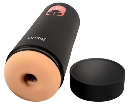 WYNE Model 07 Automatic Intimate Device with Suction & Vibration, Black