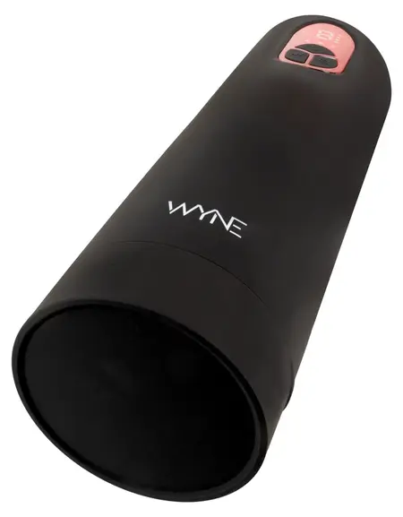 WYNE Model 07 Automatic Intimate Device with Suction & Vibration, Black