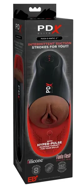 PDX Elite Fuck-O-Matic 2 Intimate Machine with Suction & Dual Motors 27cm