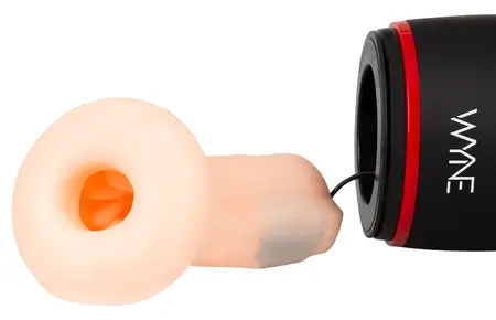 WYNE Model 06 Dual-Motor Intimate Device with Suction & Sound, Black