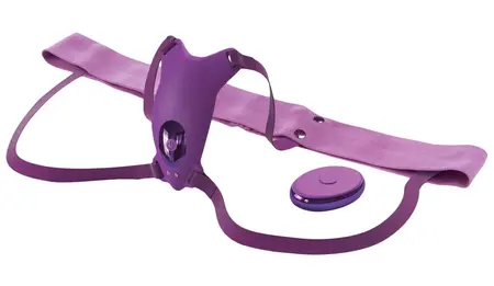 Fantasy For Her Ultimate Butterfly Wearable Vibrating System, Purple, Remote