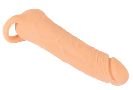 Nature Skin Extension & Intimate System Large, Flexible TPE, 18.5 cm
