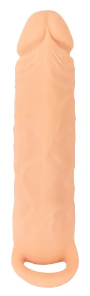Nature Skin Extension & Intimate System Large, Flexible TPE, 18.5 cm