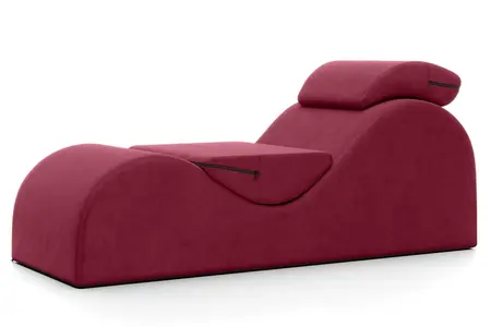 Liberator Esse Merlot Lounger - Ergonomic Relaxation Chair, Burgundy