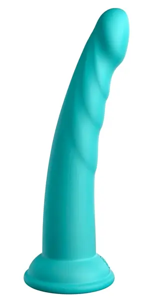 Dillio Platinum Slim Seven Teal 19.7cm Anatomical Model, Silicone