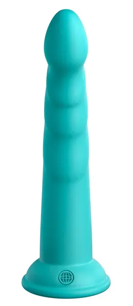 Dillio Platinum Slim Seven Teal 19.7cm Anatomical Model, Silicone
