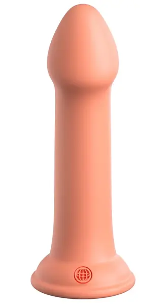 Dillio Platinum Big Hero Flexible Silicone Model Peach 17 cm