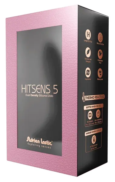Adrien Lastic Hitsens Model 5 Flexible Silicone Intimate Device 12.9 cm