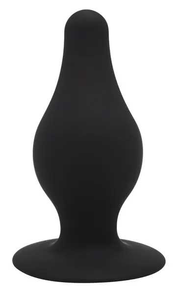 SilexD Model 2 L Silicone Plug - Large, Memory Material, Black