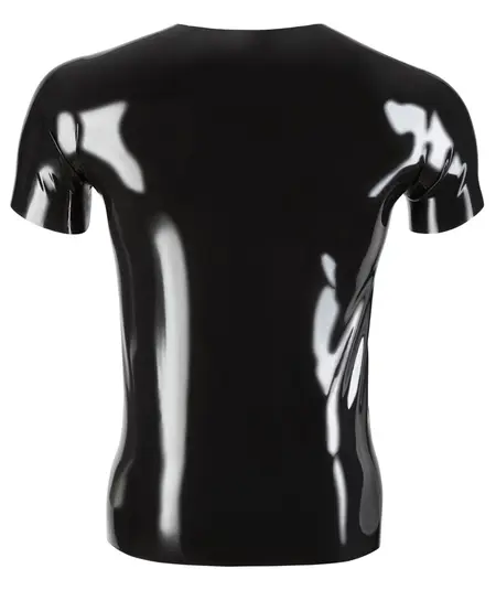 LateX Latex T-Shirt XL Black Unisex Classic Short Sleeve Design