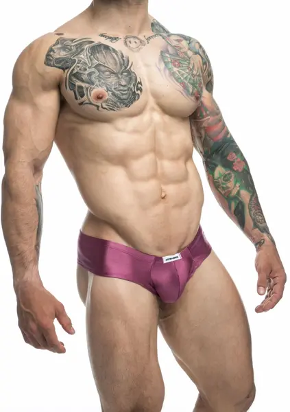Justin+Simon Cheek Bikini Chlorine-Resistant Swim Brief S